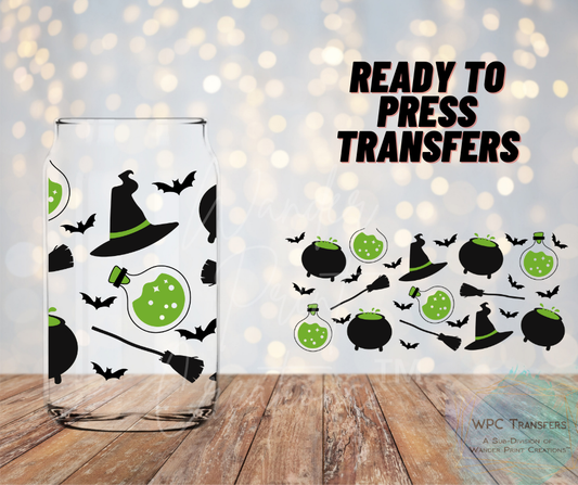 Green Witches Brew Sublimation Transfer